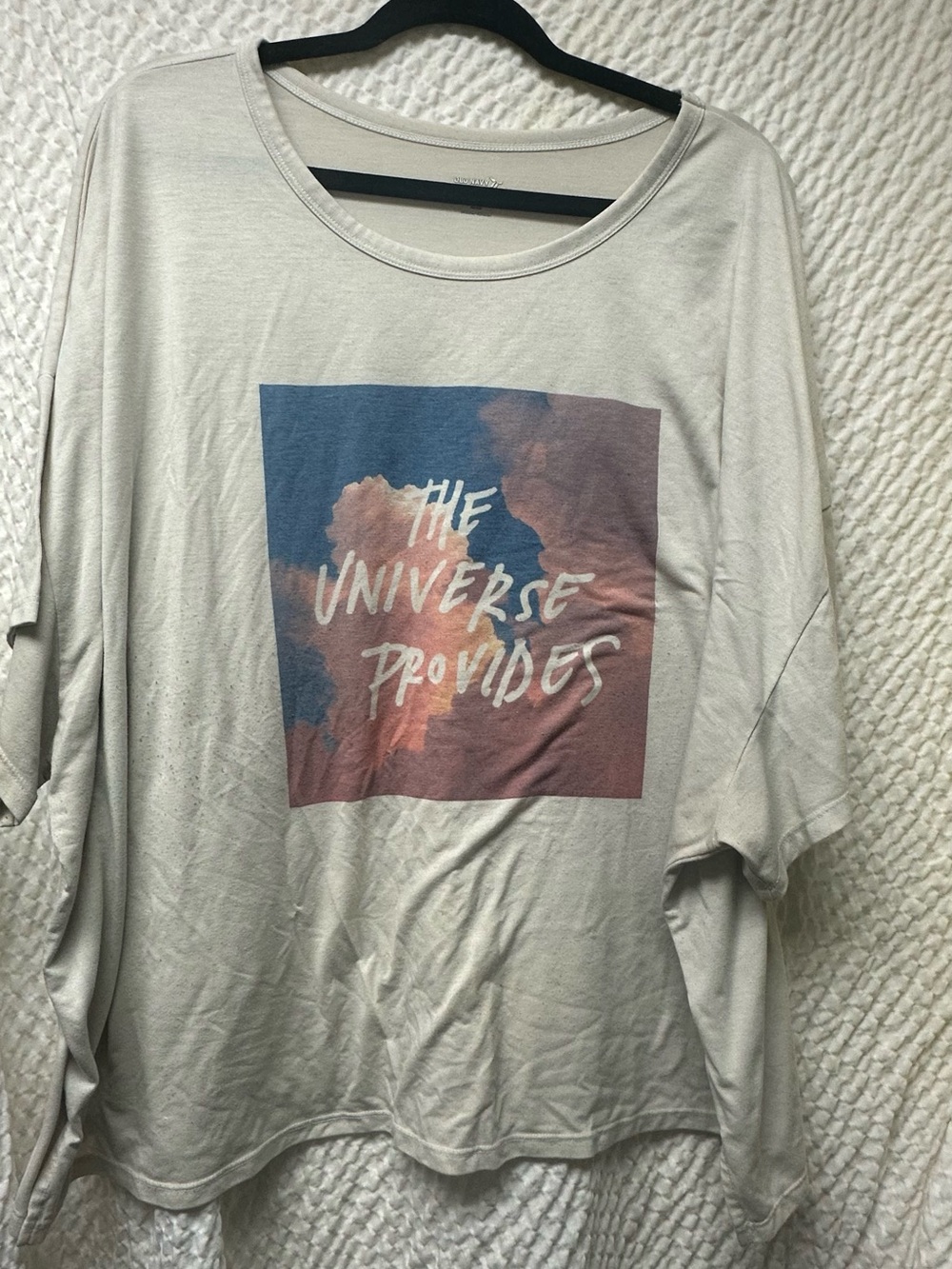 Cropped workout shirt